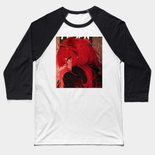 Red hair anime girl Baseball T-Shirt